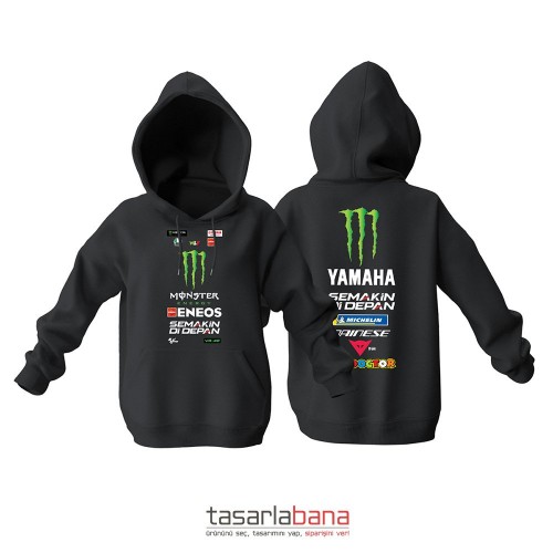 Yamaha Factory Racing Valentino Rossi Edition Kapüşonlu Hoodie